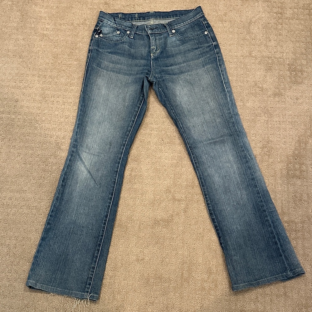 Rock & Republic Women's Blue Boot Cut Jeans